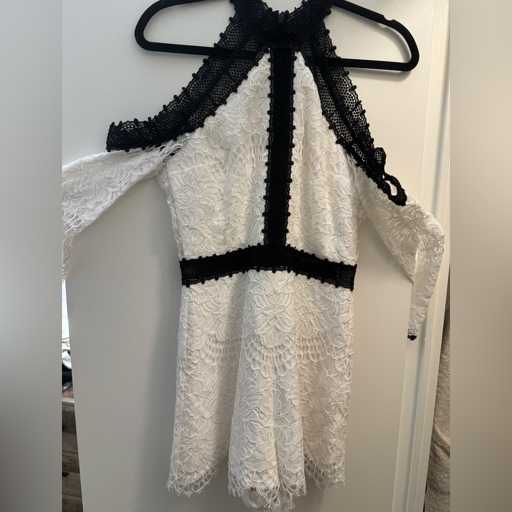 Alexis lace romper